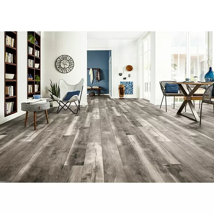 LOGOCLIC Vinto Laminaat Eiken Colmar - 1.285 x 192 x 10 mm, Planken - Sfeeropname