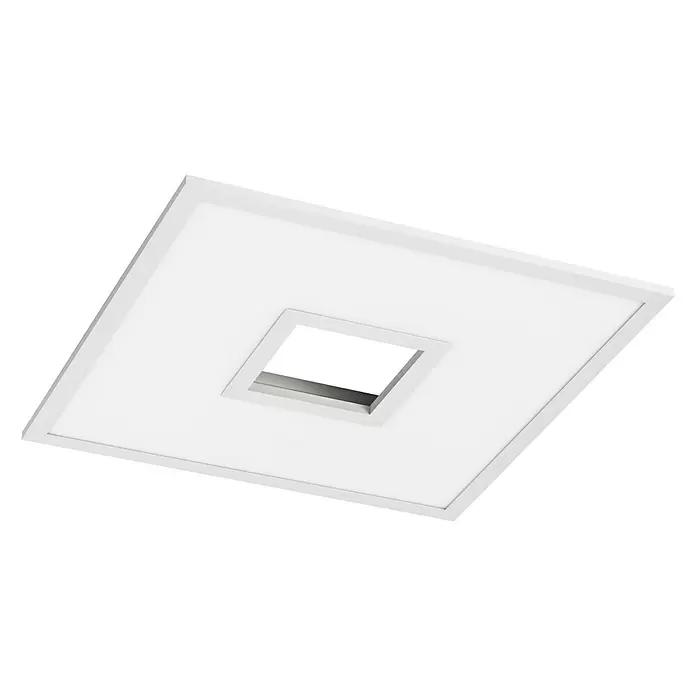 LED-Deckenleuchte Ellia - 24 W, L x B x H: 45 x 45 x 5 cm, Weiß, RGB - Ansicht von unten