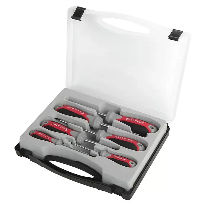Schraubendreher-Set Torx - 6 -tlg., Chrom-Vanadium-Stahl - Diagonale Ansicht