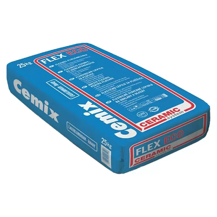 Cemix Ljepilo za pločice Flex Eco - 25 kg - Dijagonalni pogled