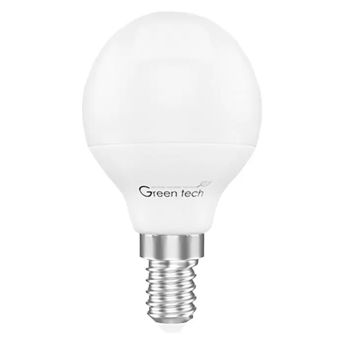 LED žarulja Green Tech - 5 W, Topla bijela, E14, 100 lm - Pogled sprijeda