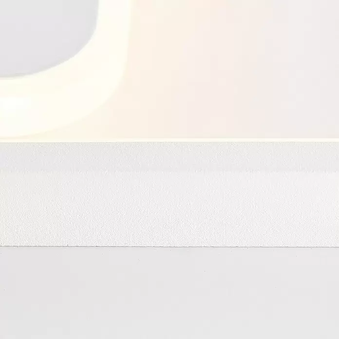 Brilliant Plafón LED para pared y techo Geron - 24 W, L x An x Al: 31 x 31 x 6 cm, Blanco, Blanco cálido - Primer plano