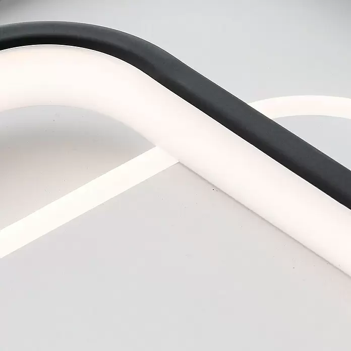 Brilliant LED-Deckenleuchte Cava - 42 W, L x B x H: 40 x 40 x 6,5 cm, Warmweiß - Detailaufnahme