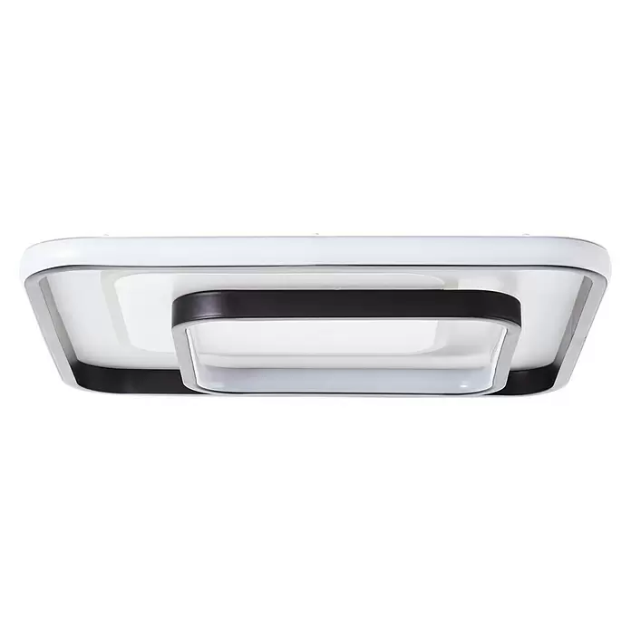 Brilliant LED-Deckenleuchte Cava - 42 W, L x B x H: 40 x 40 x 6,5 cm, Warmweiß - Ansicht von unten