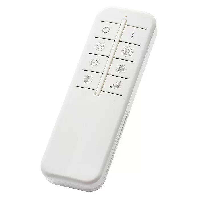 Brilliant LED-Wand- & Deckenleuchte rund Vanela - 55 W, Ø x H: 500 mm x 6,5 cm, Warmweiß - Diagonale Ansicht