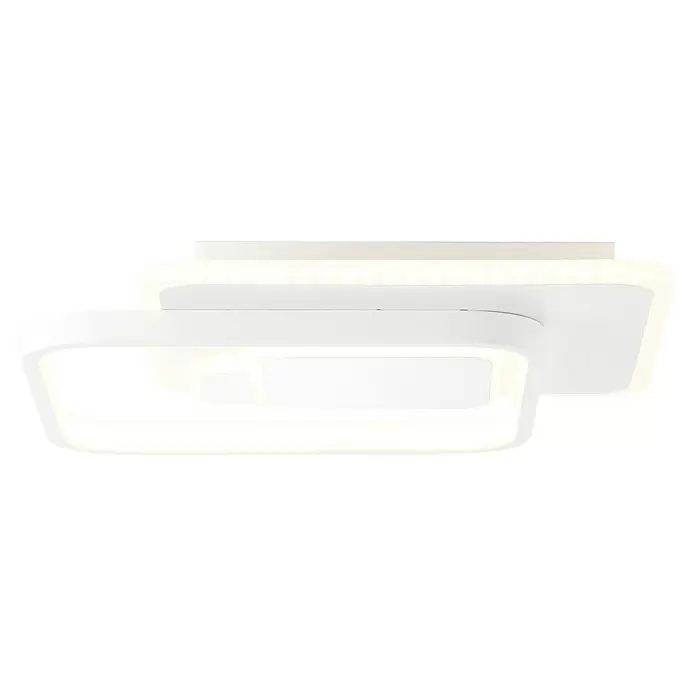 Brilliant Plafón LED para pared y techo Geron - 24 W, L x An x Al: 31 x 31 x 6 cm, Blanco, Blanco cálido - Vista ascendente