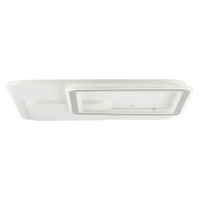 Brilliant LED-Deckenleuchte Savare - 48 W, L x B x H: 50 x 50 x 6 cm, Weiß - Ansicht von unten