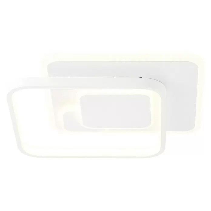 Brilliant Plafón LED para pared y techo Geron - 24 W, L x An x Al: 31 x 31 x 6 cm, Blanco, Blanco cálido - Vista ascendente