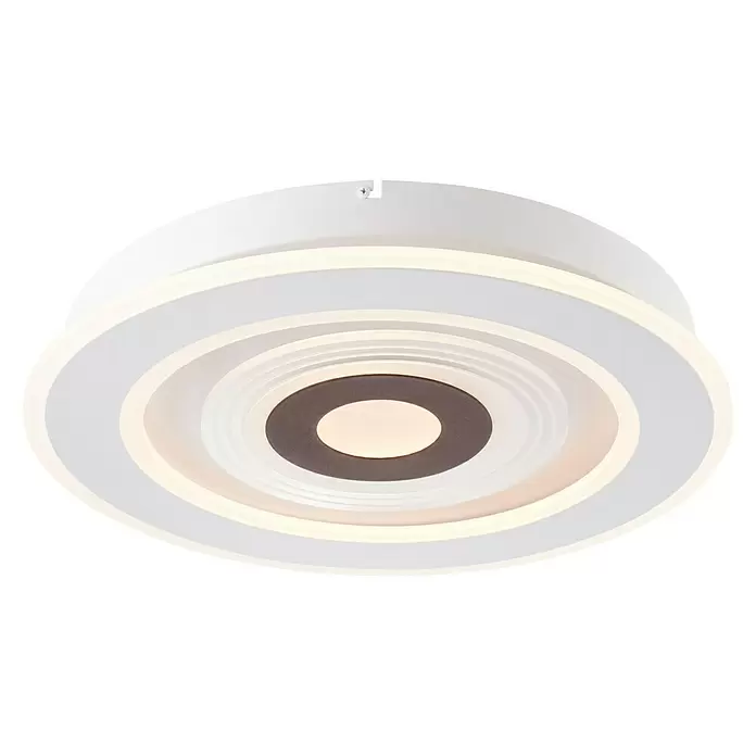 Brilliant LED-Wand- & Deckenleuchte rund Vanela - 55 W, Ø x H: 500 mm x 6,5 cm, Warmweiß - Ansicht von unten