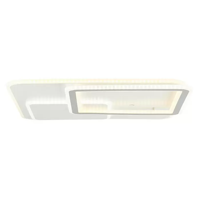 Brilliant LED-Deckenleuchte Savare - 48 W, L x B x H: 50 x 50 x 6 cm, Weiß - Ansicht von unten