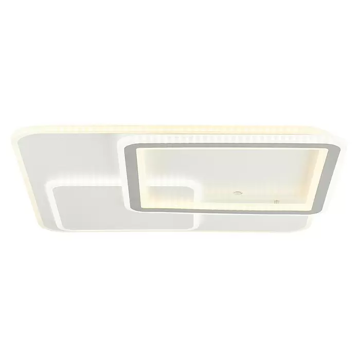 Brilliant LED-Deckenleuchte Savare - 48 W, L x B x H: 50 x 50 x 6 cm, Weiß - Ansicht von unten