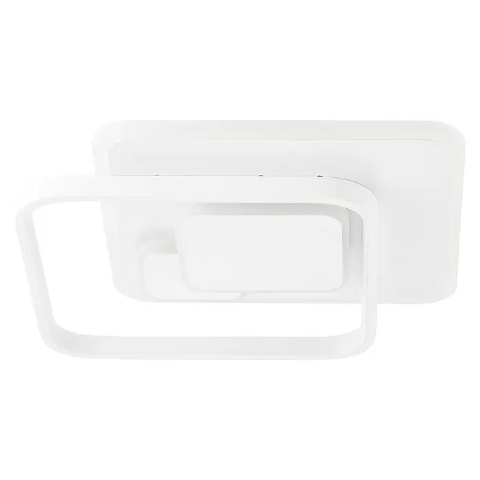 Brilliant LED-Wand- & Deckenleuchte Geron - 24 W, L x B x H: 31 x 31 x 6 cm, Weiß, Warmweiß - Ansicht von unten