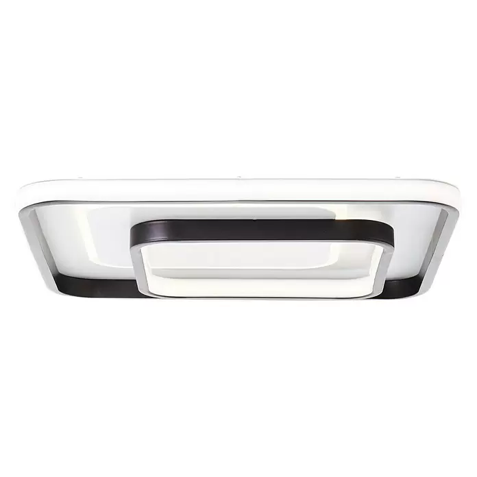 Brilliant LED-Deckenleuchte Cava - 42 W, L x B x H: 40 x 40 x 6,5 cm, Warmweiß - Ansicht von unten