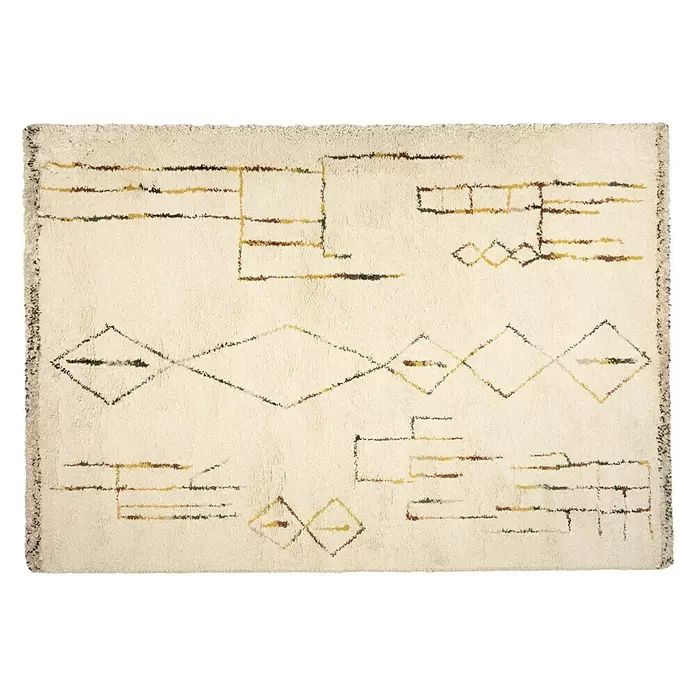Alfombra Inca - Crudo, 230 x 160 cm, Polipropileno heatset-frisé - Vista frontal