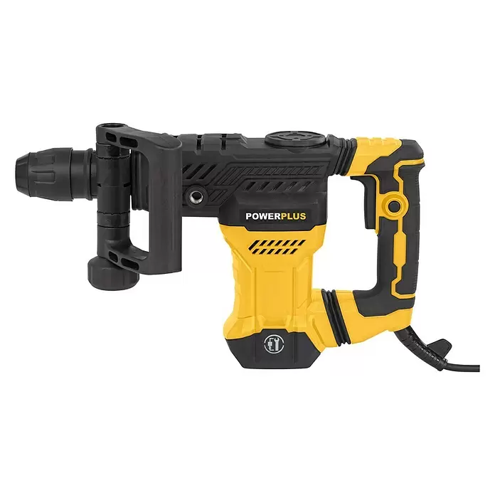 PowerPlus Martillo perforador POWX11831 - 1.300 W, Número máx. de impactos: 4.100/min, Energía de percusión: 18 J - Vista de perfil izquierdo