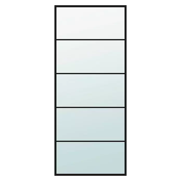 Diamond Doors Staklena vrata Black Lines - Š x V: 828 x 1.984 mm, Sigurnosno kaljeno staklo (ESG) - Pogled sprijeda