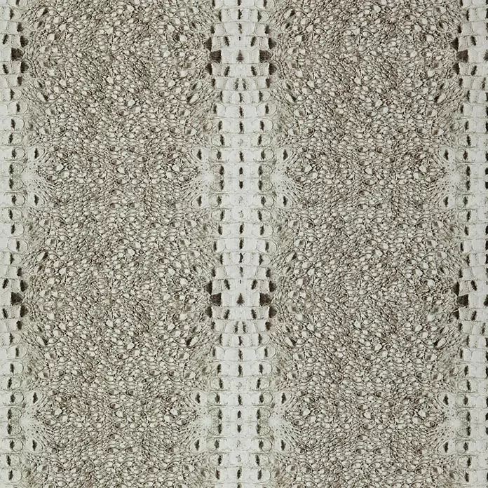 Dutch Wallcoverings Vliesbehang - Taupe, Diermotief, 10 m x 53 cm - Close-up