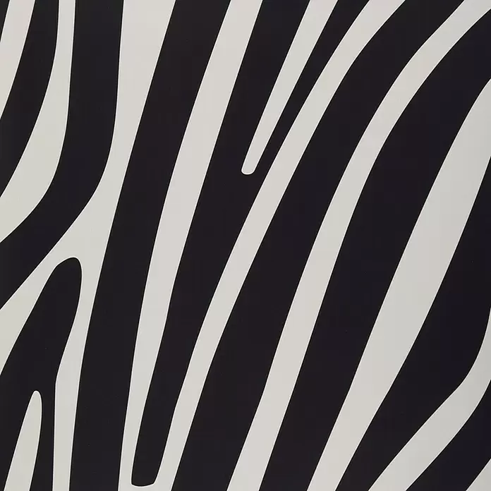 Dutch Wallcoverings Vliesbehang - Zwart Wit, Diermotief, 10 m x 53 cm - Close-up
