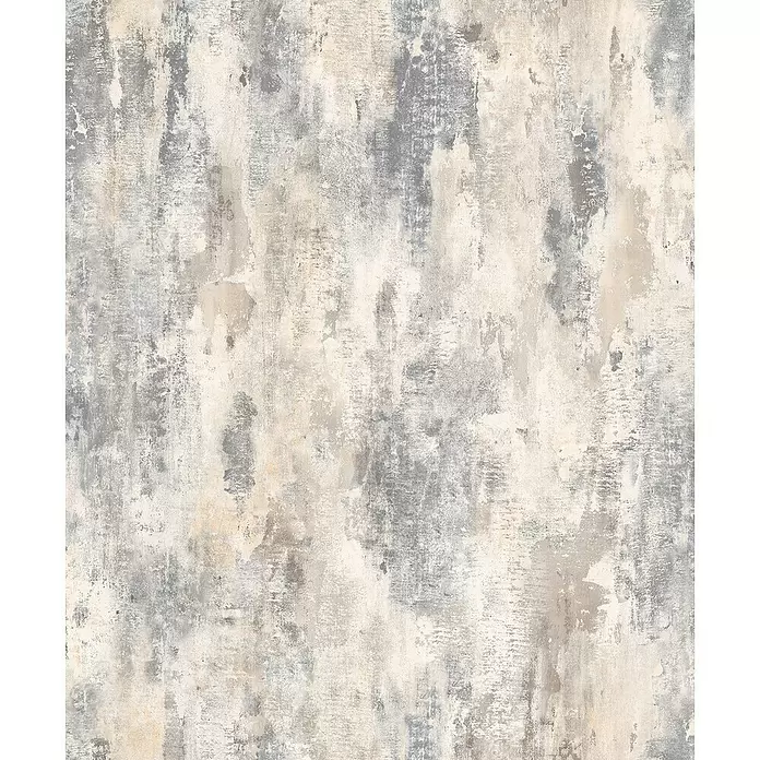 Dutch Wallcoverings Vliesbehang - Grijs, Betonlook, 10 m x 53 cm - Close-up