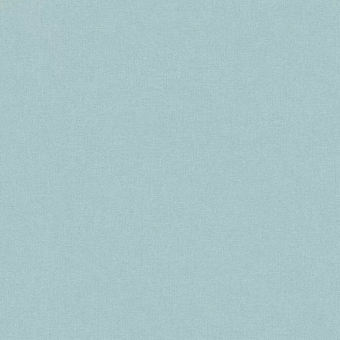 Dutch Wallcoverings Vliesbehang - Lichtblauw, Uni, 10 m x 53 cm - Close-up