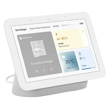Google Nest  Sprachgesteuerter Lautsprecher Hub 2. Gen.