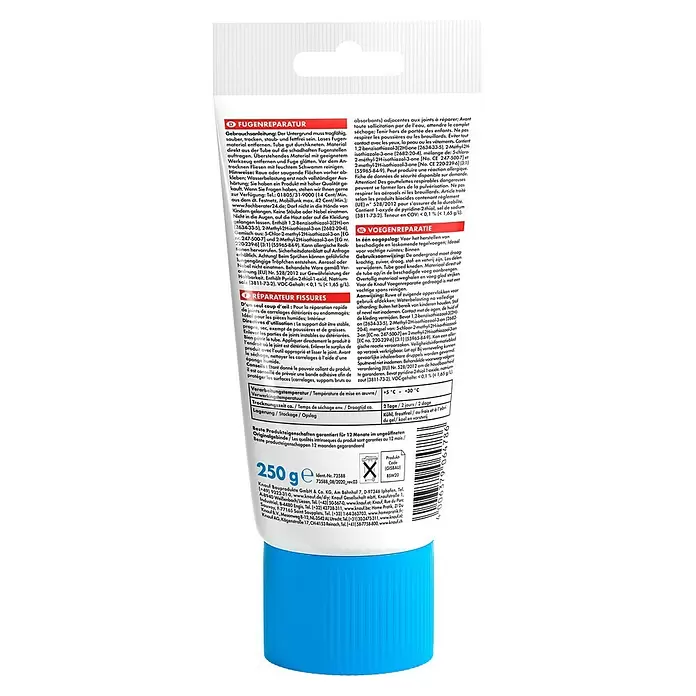 Knauf Fugenreparatur - Weiß, 250 g - Rückansicht