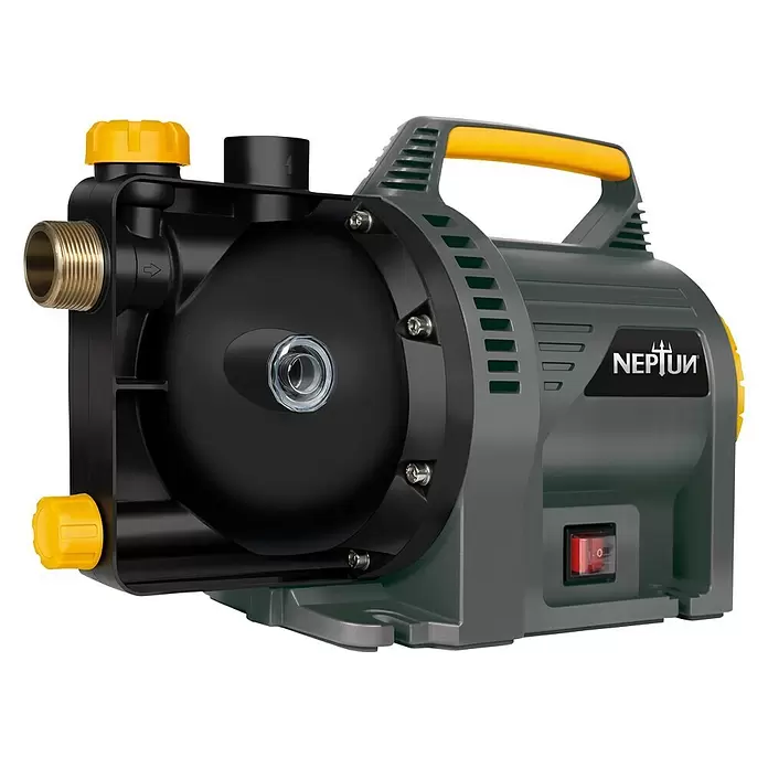 Neptun Gartenpumpe NGP-E 105 - 1.050 W, Max. Fördermenge: 4.500 l/h - Diagonale Ansicht