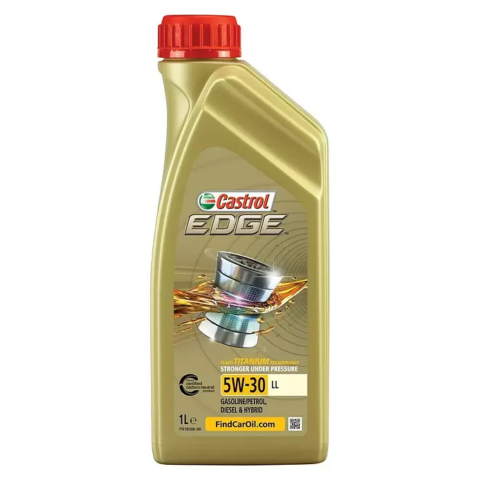 Castrol Edge Longlife Motoröl 5W-30 LL - 5W-30, C3, 1 l - Vorderansicht