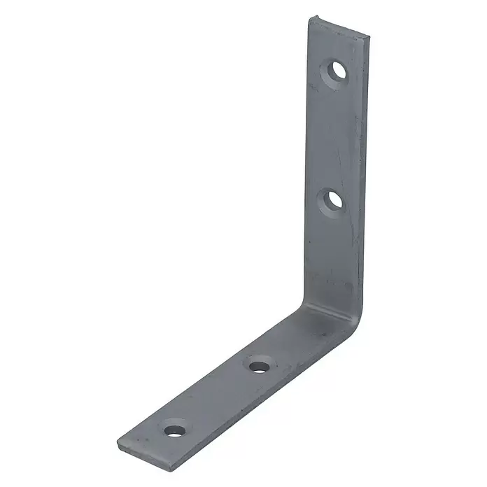 Suki Escuadra de silla Gris - L x An x Al: 100 x 100 x 20 mm, Acero - Vista angular