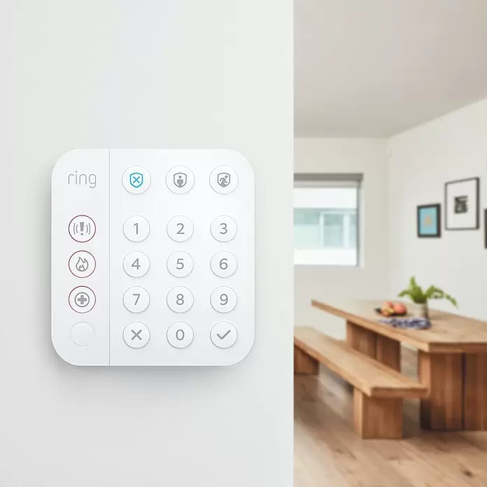 Ring Alarm Sicherheit Starter-Paket 5-teilig 2. Generation - Smarte Steuerung: Ring App - Stimmungsaufnahme