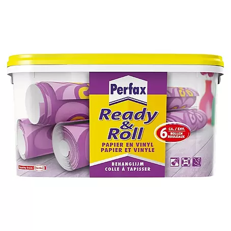 Perfax  Behanglijm Ready & Roll voor papier en vinyl