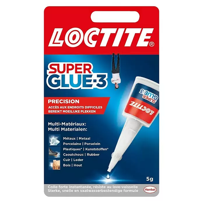 Loctite Super Glue-3 Secondelijm Precision 5G - 5 g - Vooraanzicht