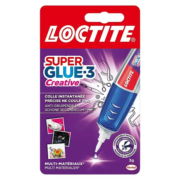 Loctite Secondelijm Perfect Pen Super Glue-3 Creative - 3 g, Tube, Vloeibaar - Vooraanzicht