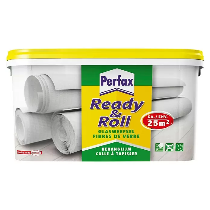 Perfax Behanglijm Ready & Roll Glasweefsel - 5 kg - Vooraanzicht
