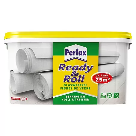 Perfax  Behanglijm Ready & Roll Glasweefsel