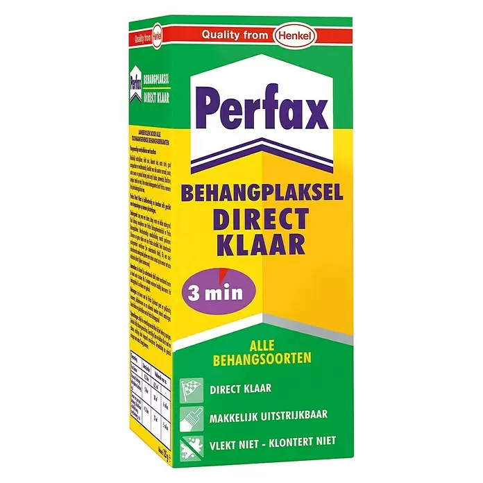 Perfax Behanglijm Direct Klaar - 200 g - Diagonaal zicht