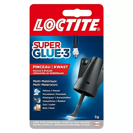 Loctite Super Glue-3 Secondelijm Easy Brush 5G