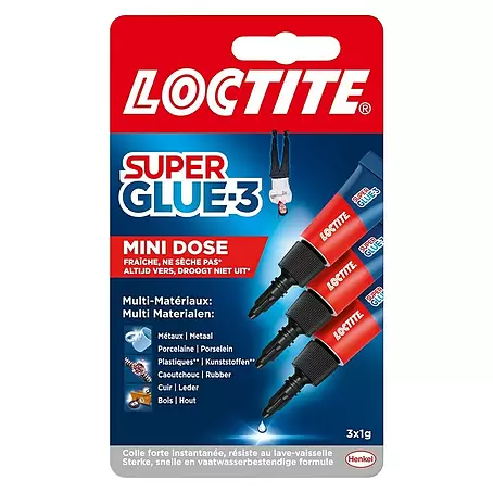 Loctite Super Glue-3 Secondelijm Mini Dose Trio