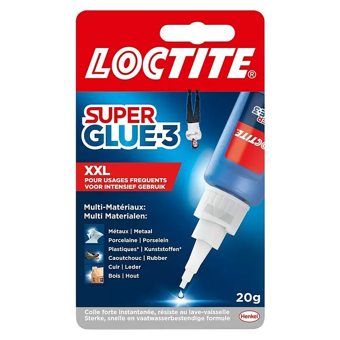 Loctite Super Glue-3 Secondelijm XXL - 20 g - Vooraanzicht