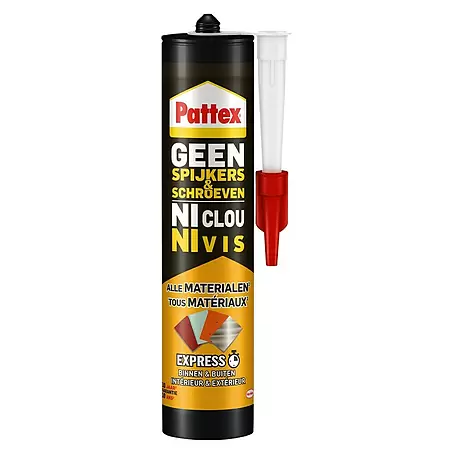 Pattex Geen spijkers & schroeven Montagelijm Express