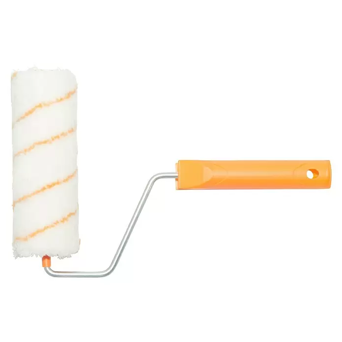 Perfax Behanglijmroller - Geel - Top-down weergave