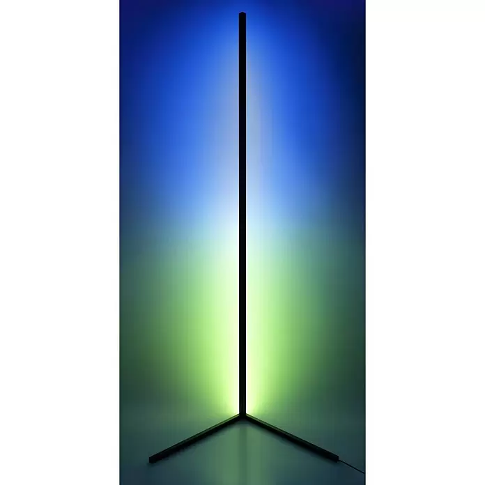 Tween Light LED-Stehleuchte Anzio - 19 W, Höhe: 140 cm, Schwarz, RGB - Stimmungsaufnahme