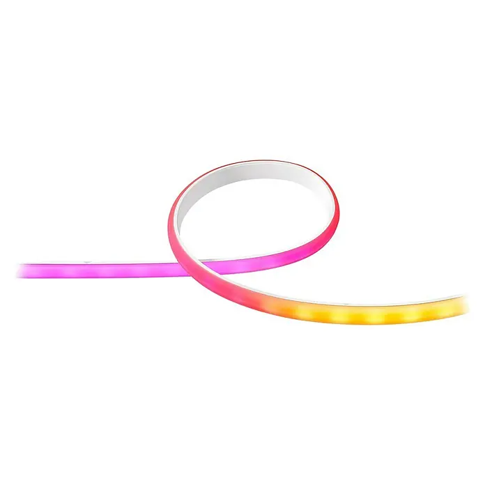 Philips Hue LED-Band Gradient Erweiterung - Länge: 1 m, RGBW, 12,3 W - Diagonale Ansicht