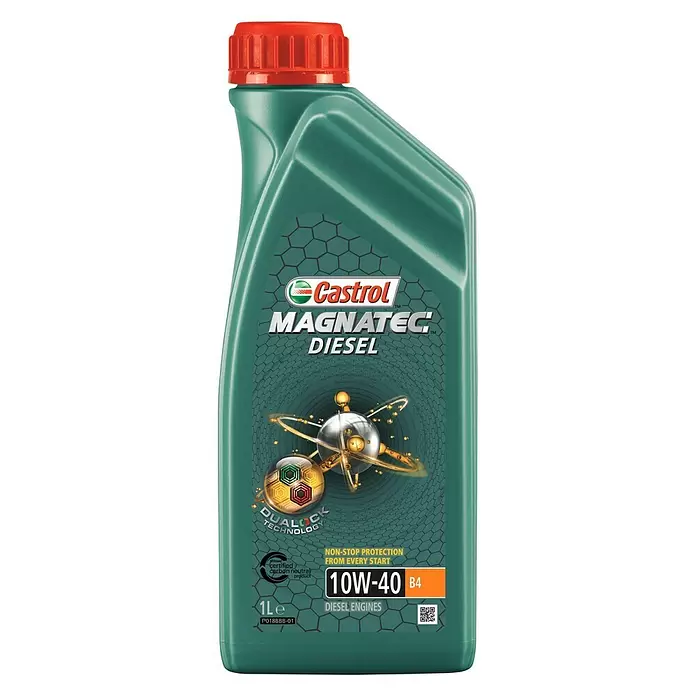 Castrol Magnatec Könnyű motorolaj Diesel 10W-40 - 1 liter - Elülső nézet