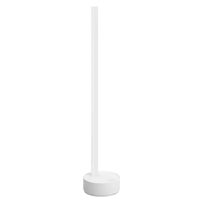 Philips Hue LED-Tischleuchte GRADIENT SIGNE - L x B x H: 11 x 11 x 55,3 cm, Weiß, RGBW - Vorderansicht