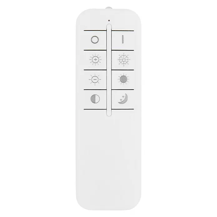 Lavida LED stropna svjetiljka Capri - 50 W, D x Š x V: 50 x 50 x 6,5 cm, Topla bijela - Pogled sprijeda
