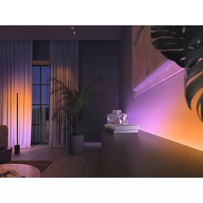 Philips Hue LED-Band Gradient Basis-Set - Länge: 2 m, RGBW, 20 W - Stimmungsaufnahme