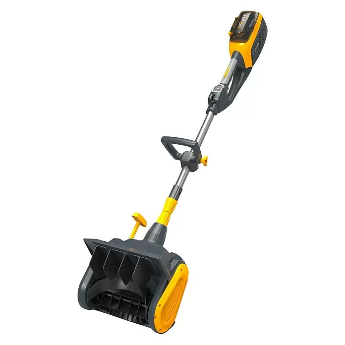 Stiga Akku-Schneefräse ST 300e - 48 V, 1 Akku, Li-Ionen, 2 Ah, Arbeitsbreite: 30 cm - Diagonale Ansicht