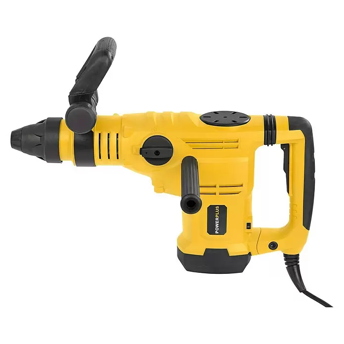 PowerPlus Martillo perforador POWX1190 - 1.600 W, Energía de percusión: 25 J - Vista de perfil izquierdo