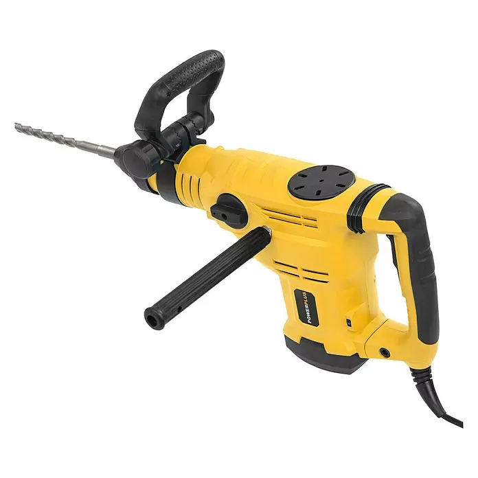 PowerPlus Martillo perforador POWX1190 - 1.600 W, Energía de percusión: 25 J - Vista angular